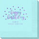Confetti Dots Happy Birthday Napkins Image 4 of 4